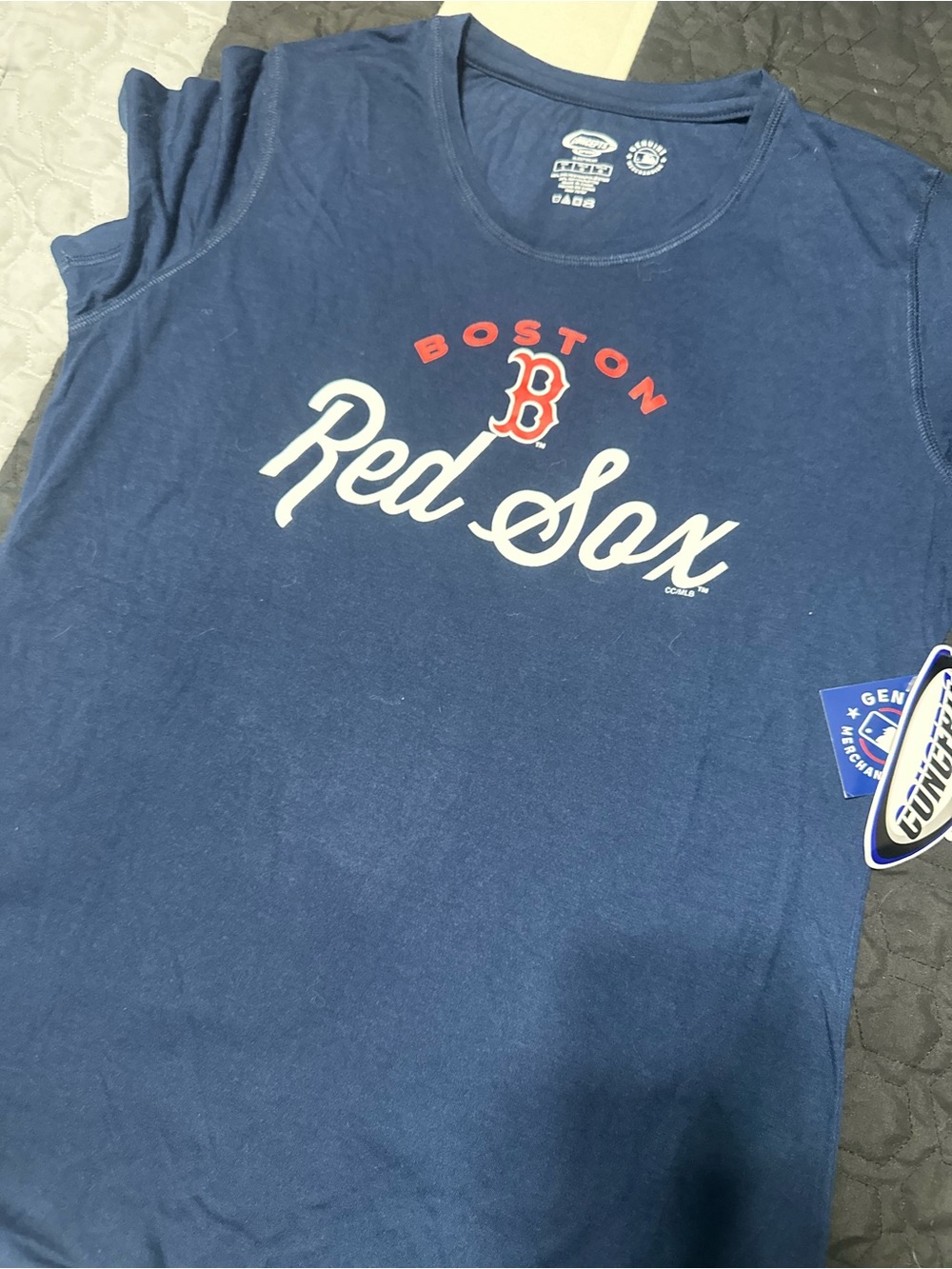 Boston Red Sox Navy Graphic Tank Top by 47 Brand